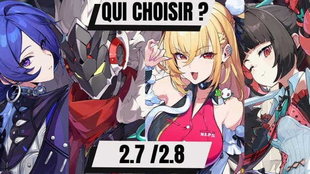 Nangong Yu, Cissia, Promeia ou SBilly qui choisir entre la 2.7 et la 2.8 de zenless zone zero