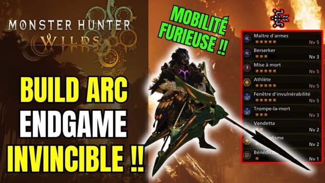 CE BUILD ARC ENDGAME EST INVINCIBLE DANS MONSTER HUNTER WILDS | GUIDE MH WILDS BUILD MAJ