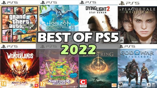 TOP 40 BEST PS5 GAMES RELEASED IN 2022