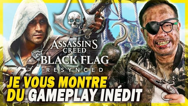 Assassin's Creed Black Flag Resynced : j'ai vu le REMAKE, voici du GAMEPLAY comparo "Avant-Après"