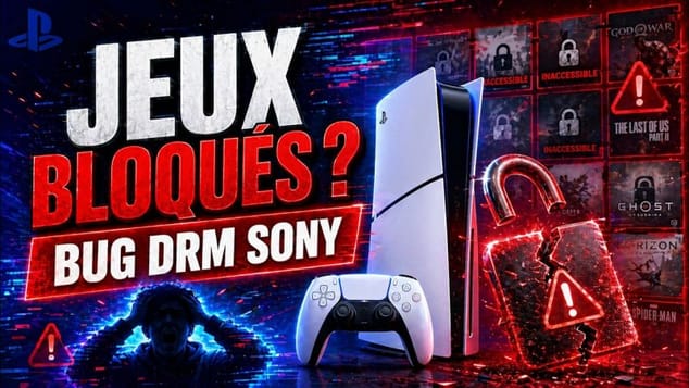 SCANDALE PLAYSTATION : VOS JEUX NUMÉRIQUES POURRAIENT DEVENIR INJOUBLABLES SANS CONNEXION INTERNET !