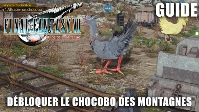 Final Fantasy 7 Rebirth : Solution du Rapport de Chocobo des montagnes (Junon) Rapport d'exploration