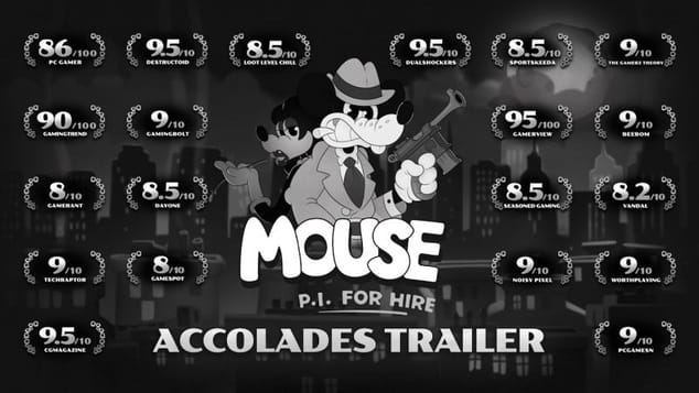 MOUSE: P.I. For Hire | Official Accolades Trailer