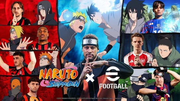 GEEKNPLAY - eFootball x Naruto - Un crossover surprise avec Neymar et Sasuke
