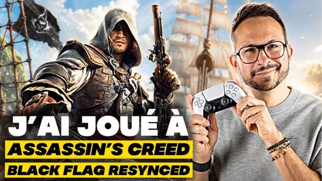J'AI JOUÉ À ASSASSIN'S CREED Black Flag Resynced 🏴‍☠️ Une TONNE de NOUVELLES INFOS
