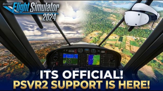 Microsoft Flight Simulator 2024 OFFICIALLY on PSVR2! (Hands On Review)