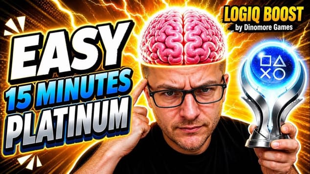 LOGIQ BOOST - 100% Platinum Walkthrough - Trophy & Achievement Guide PS4/PS5