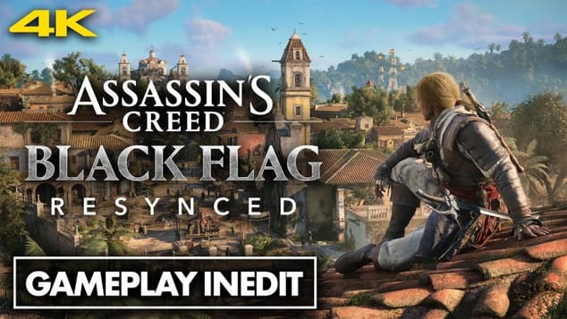 Black Flag Resynced | 5 MINUTES de PARKOUR et COMBATS en 4K60 FPS aux Caraïbes