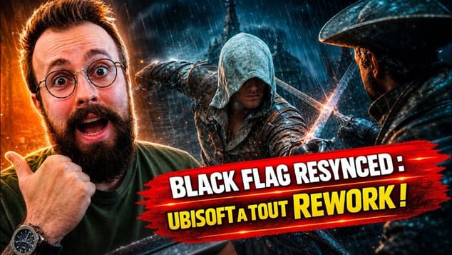 🏴‍☠️ BLACK FLAG RESYNCED : Ubisoft a TOUT Rework ! (Parkour, Infiltration, Combats...)
