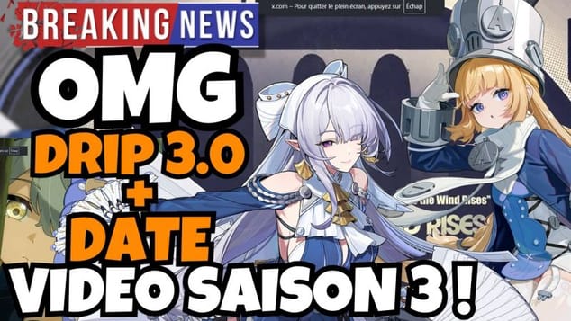 VENTS EN 3.0 + NOUVEAU PERSO CONFIRME + DATE VIDEO SAISON 3 ZENLESS ZONE ZERO