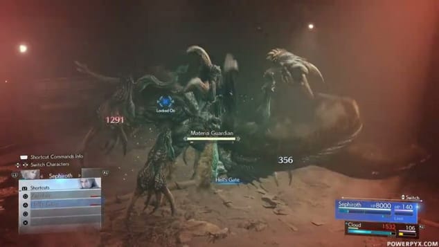 Final Fantasy 7 VII Rebirth - Materia Guardian Boss Fight (HARD DIFFICULTY)