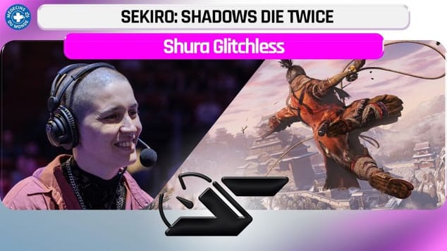 Sekiro: Shadows Die Twice en Shura Glitchless par Minarot en 37:07.0 | SPEEDONS 2026