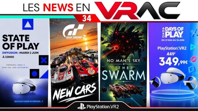 PSVR2 NEWS | New Announcement State of Play ? | New Games | Updates | News en Vrac 34 | VRPlayer