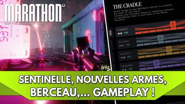Marathon FR : Sentinelle, nouvelles Armes, Berceau... Gameplay Preview Saison 2 !