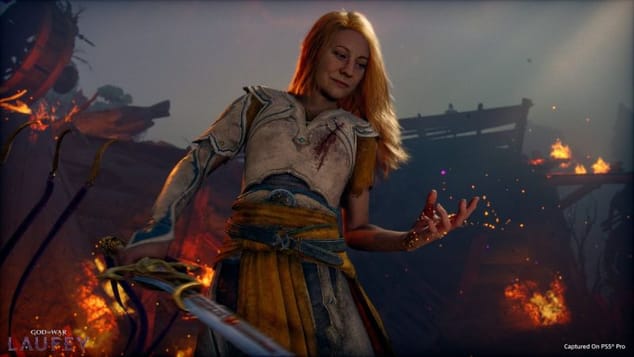 "Pendant ce temps..." dans God of War Laufey : les fans s'amusent de la violence des aventures de Faye en contraste avec Kratos et Atreus qui pleurent sa mort