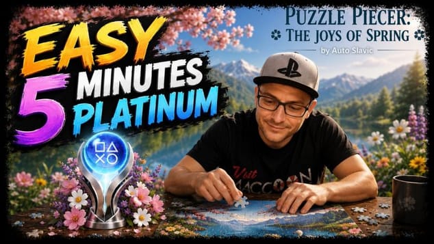 PUZZLE PIECER: THE JOYS OF SPRING - Super EASY & FAST Platinum Game - Trophy Guide