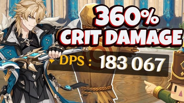 360% CRIT DAMAGE Varka