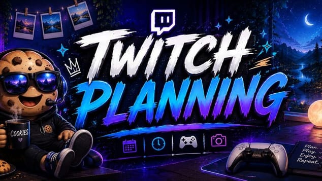 📅 Planning du 8 au 14 juin : reprise progressive sur Twitch 💙