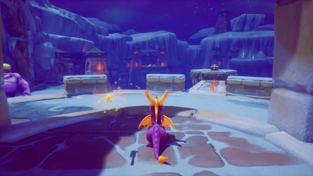 Niveau "Caverne de Glace"