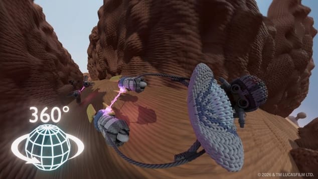 The Original Story Celebrated | Crochet Tatooine Pod Race 360