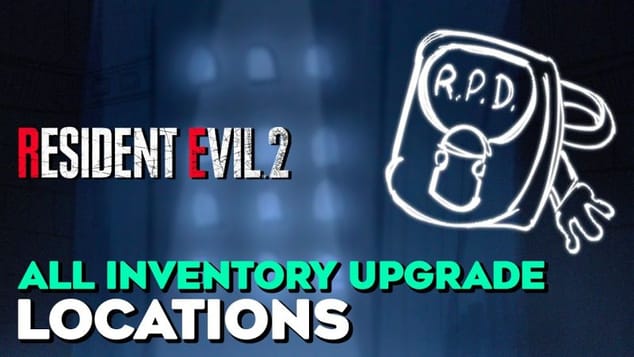 Resident Evil 2 Remake - All Inventory Upgrade Locations (A Waist of Space Trophy Guide)