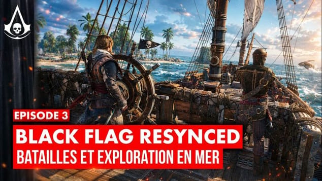 AC Black Flag Resynced : Batailles, Jackdaw et Exploration Navale💥[Road to BLACK FLAG RESYNCED #3]