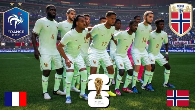 COUPE DU MONDE 2026: NORVÈGE - FRANCE - EA FC 26 4K