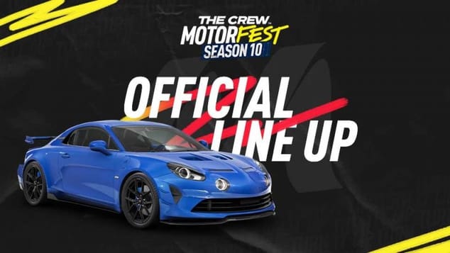 The Crew Motorfest Season 10 Lineup