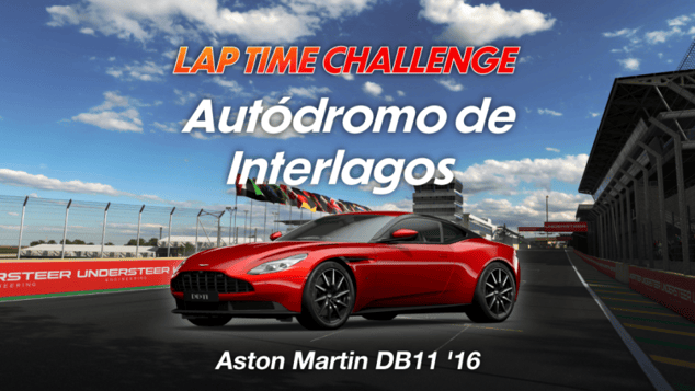 Lap Time Challenge en Aston Martin sur le circuit d'Interlagos!!