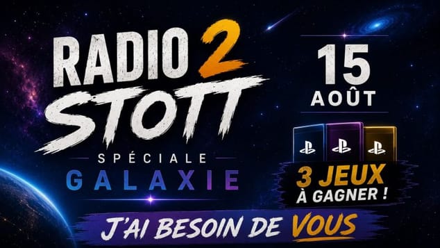 3 JEUX A GAGNER sur La Radio 2 Stott