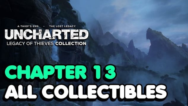 Uncharted 4 - Chapter 13 All Collectible Locations (All Treasures, Journal Entries, Notes...)
