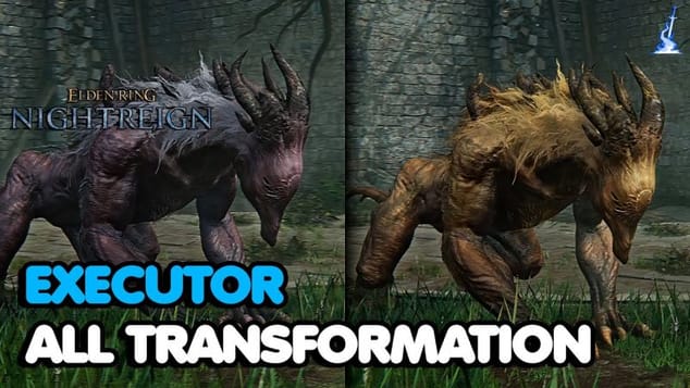 Elden Ring: Nightreign – Executor All Beast Transformations (Showcase)