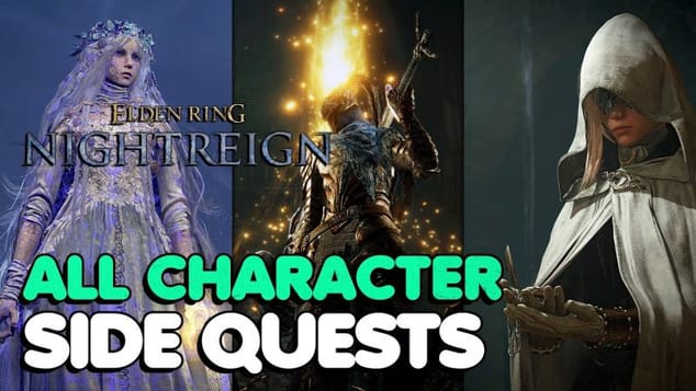 Elden Ring: Nightreign – All Character Side Quests (Wylder, Duchess, Raider, Ironeye, Recluse...)