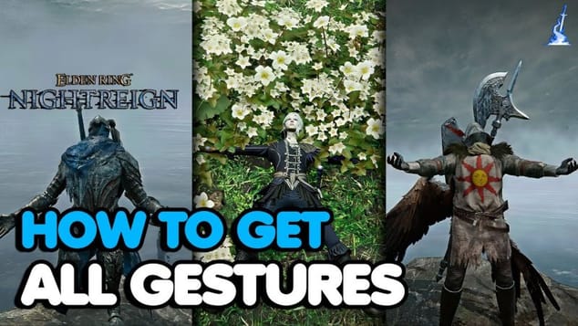 Elden Ring: Nightreign – How to Get All Gestures (Showcase)