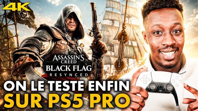 [4K60] AC Black Flag Resynced : On y JOUE ENFIN en LIVE sur PS5 Pro ! ⭐ Voici le début de l'aventure