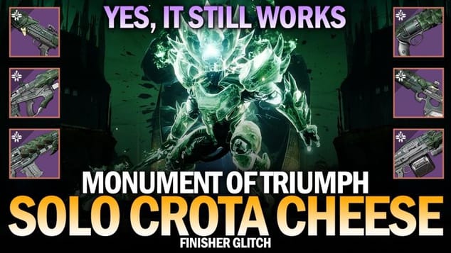 Solo Crota in Monument of Triumph (Yes, It Still Works) - Finisher Glitch [Destiny 2]