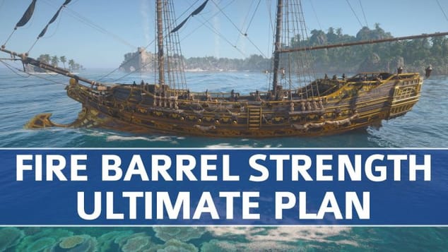 Assassin's Creed 4 Black Flag Resynced - Fire Barrel Strength Ultimate Plan Location