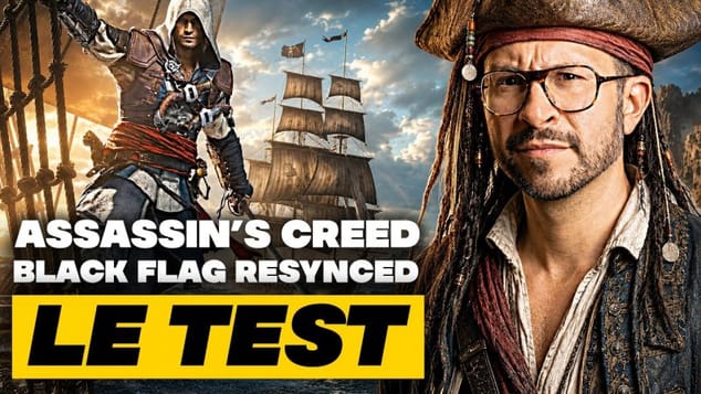 Assassin’s Creed Black Flag Resynced TEST 🏴‍☠️ Remake de haute volée ou Simple Lifting ?