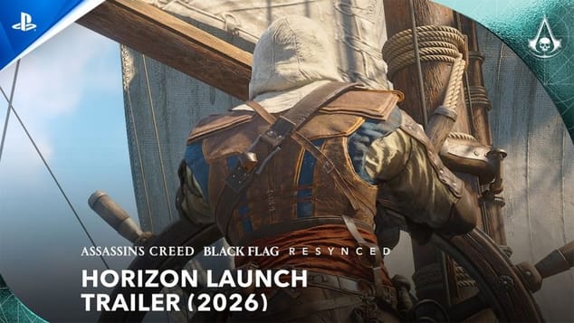 Assassin's Creed Black Flag Resynced - Horizon Launch Trailer | PS5 Games