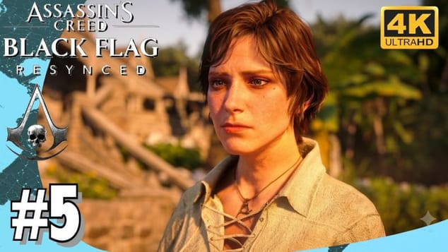 ASSASSIN'S CREED BLACK FLAG RESYNCED Vrai charpentier - main qui tient le pistolet - Le Notable  #5