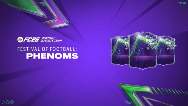EA Sports FC 26 dévoile l'évènement Phenoms