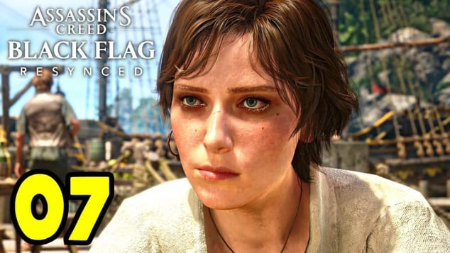 ASSASSIN'S CREED BLACK FLAG RESYNCED #7 - Lucy la Charpentière ! (LET'S PLAY FR)