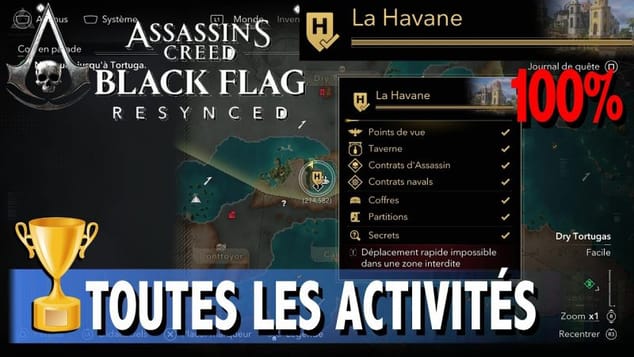 LA HAVANE - TOUS LES COLLECTIBLES / ACTIVITÉS - ASSASSIN'S CREED BLACK FLAG RESYNCED