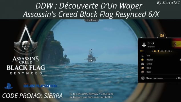 DDW: Assassin's Creed Black Flag Resynced 6/X Premier combat au jackdaw