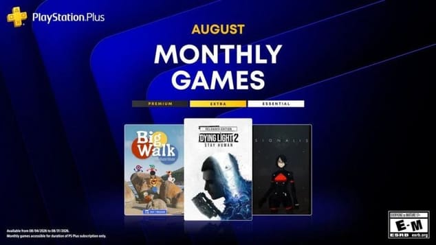 PlayStation Plus Essentiel Août (2026)