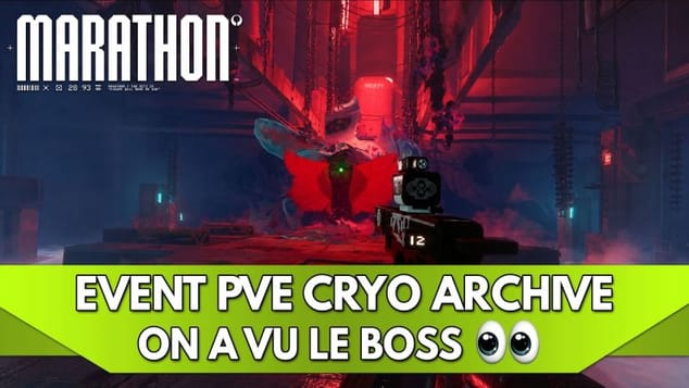 Marathon FR : Event PVE | on a vu le BOSS ! 👀 #TheMaximalist #MarathonCreator