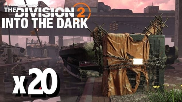 THE DIVISION 2 Localisation des 20 BALISES DE TEMPÊTE de l'Evénement TEMPÊTE DE POUSSIÈRE