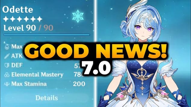 GOOD NEWS! ODETTE FINAL CHANGES (WORTH TO PULL OR SKIP?) | Odette Genshin, Odette Genshin Impact