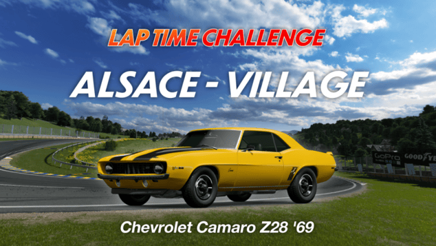 Lap Time Challenge à Alsace Village! de l'attaque mais prudence!!