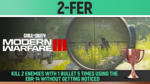 Call of Duty: Modern Warfare III - 2-fer 🏆 Trophy Guide (Mission 4: Payload)